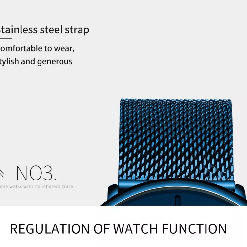 Blue Men Watch Top Luxury Brand Business Watches - Picture 6 of 8